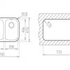 Chậu rửa bát Teka BE 2B 785