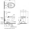 Bồn cầu 2 khối Toto CS945DNT2