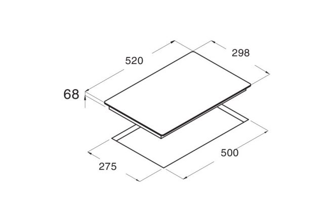 Bếp từ Cata IB 3102 BK