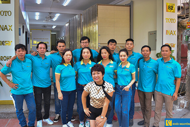 Đội ngũ nhân viên giàu kinh nghiệm của Khôi Nguyên