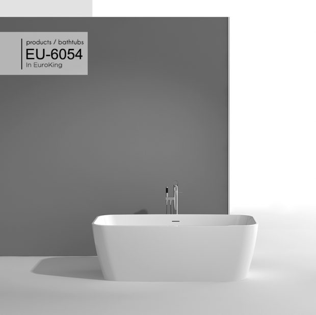 Bồn tắm nằm đặt sàn Euroking EU-6054