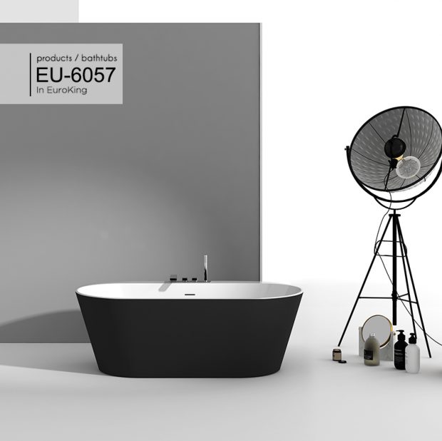 Bồn tắm nằm đặt sàn Euroking EU-6057
