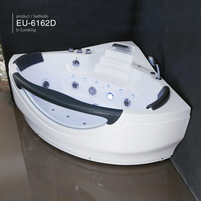 Bồn tắm góc massage Euroking EU-6162D