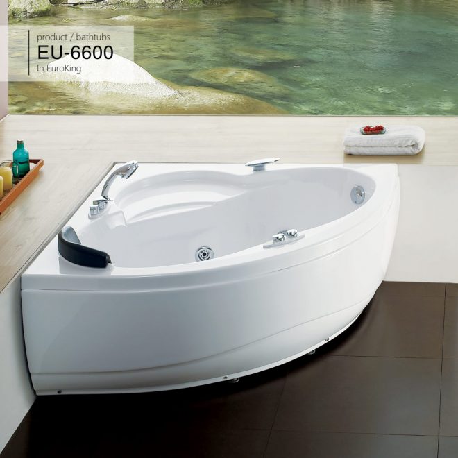 Bồn tắm góc massage Euroking EU-6600