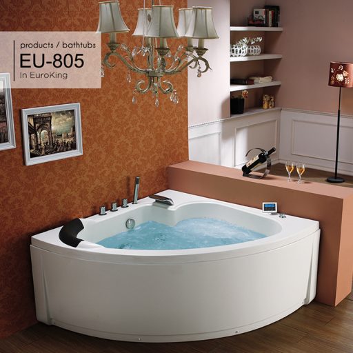 Bồn tắm góc massage Euroking EU-805