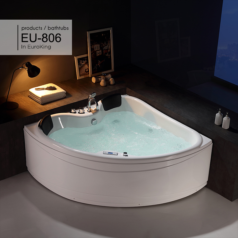 Bồn tắm góc massage Euroking EU-806
