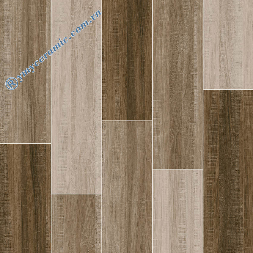 Gạch lát nền giả gỗ Ý Mỹ 60x60 G625