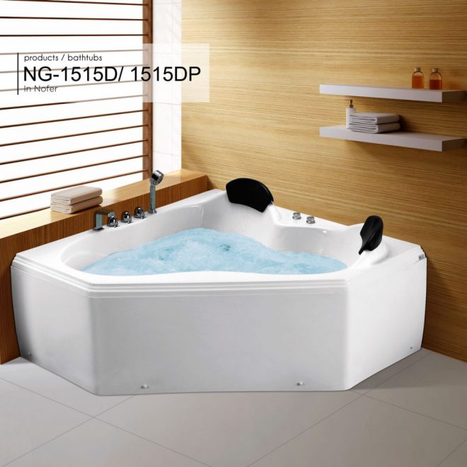 Bồn tắm góc massage Nofer NG-1515D