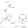 Vòi sen tắm nóng lạnh Toto TBS01302V/ TBW02005A