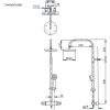 Sen cây nhiệt độ Toto TX454SFV2BRS