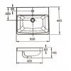 Lavabo bán âm American Standard WP-F417