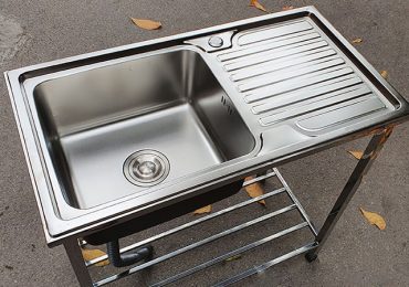 CHỌN LỌC 10 Mẫu bồn rửa tay inox 304 có chân tốt, giá rẻ