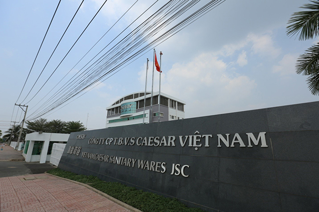 Caesar sở hữu hệ thống nhà máy sản xuất lớn tại Việt Nam
