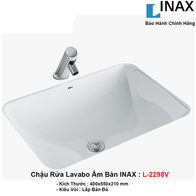 Chậu rửa lavabo Inax âm bàn có gì đặc biệt?