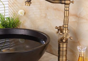 14+ Mẫu vòi lavabo đồng thau cổ điển nóng lạnh sang trọng