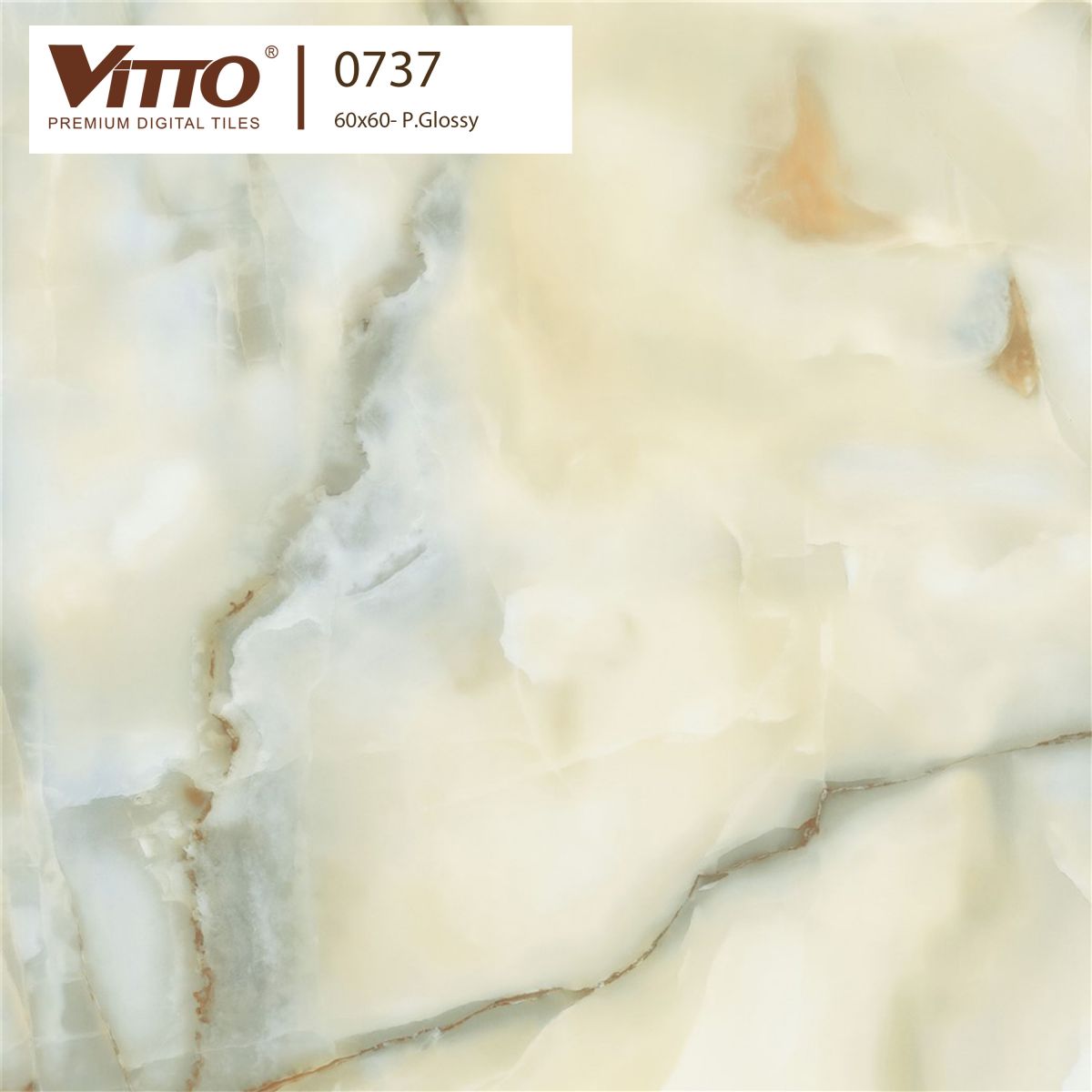 Gạch lát nền giả đá Vitto 60x60 0737