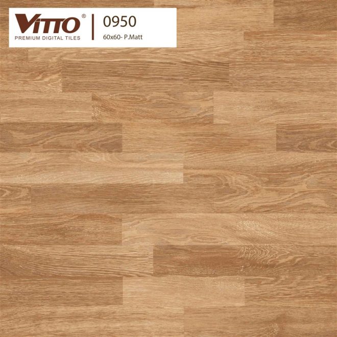 Gạch lát nền giả gỗ Vitto 60x60 0950