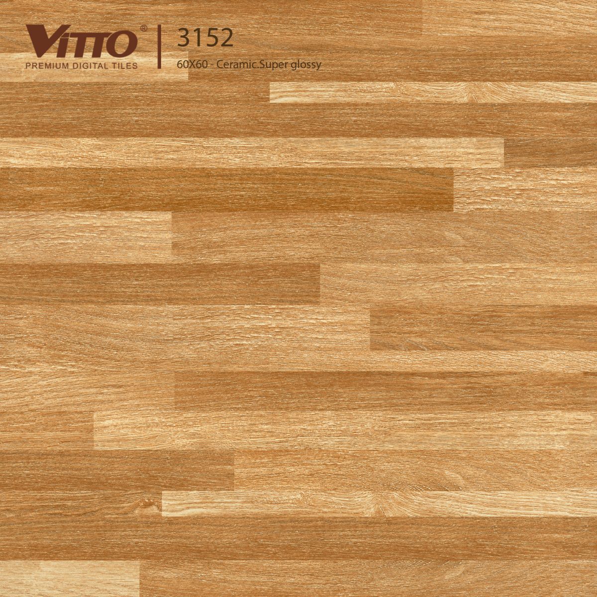 Gạch lát nền giả gỗ Vitto 60x60 3152