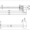 Giá treo khăn tắm Toto A361#W