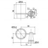 Kệ đựng ly American Standard Seva WF-6583